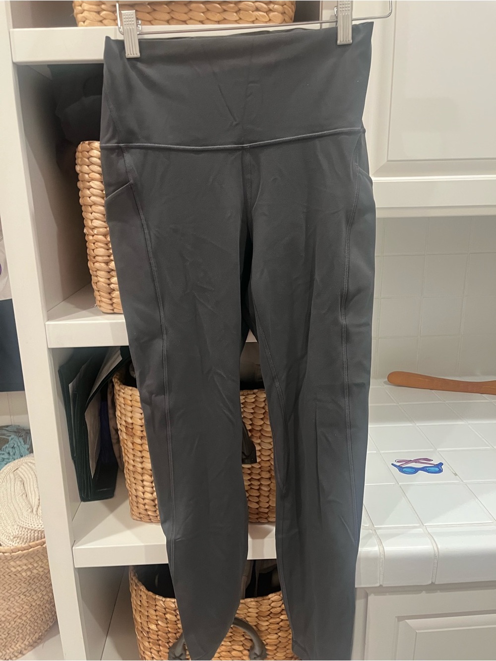 🍋LULÚLEMON High-Rise Women's Leggings — Charcoal Black